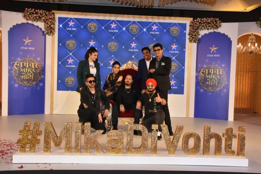 Mika Singh at the launch of his show Swayamvar Mika Di Vohti