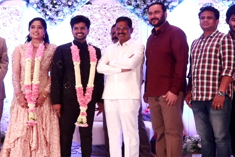 Selfie Movie Actor and Producer DG Gunanidhi wedding Reception