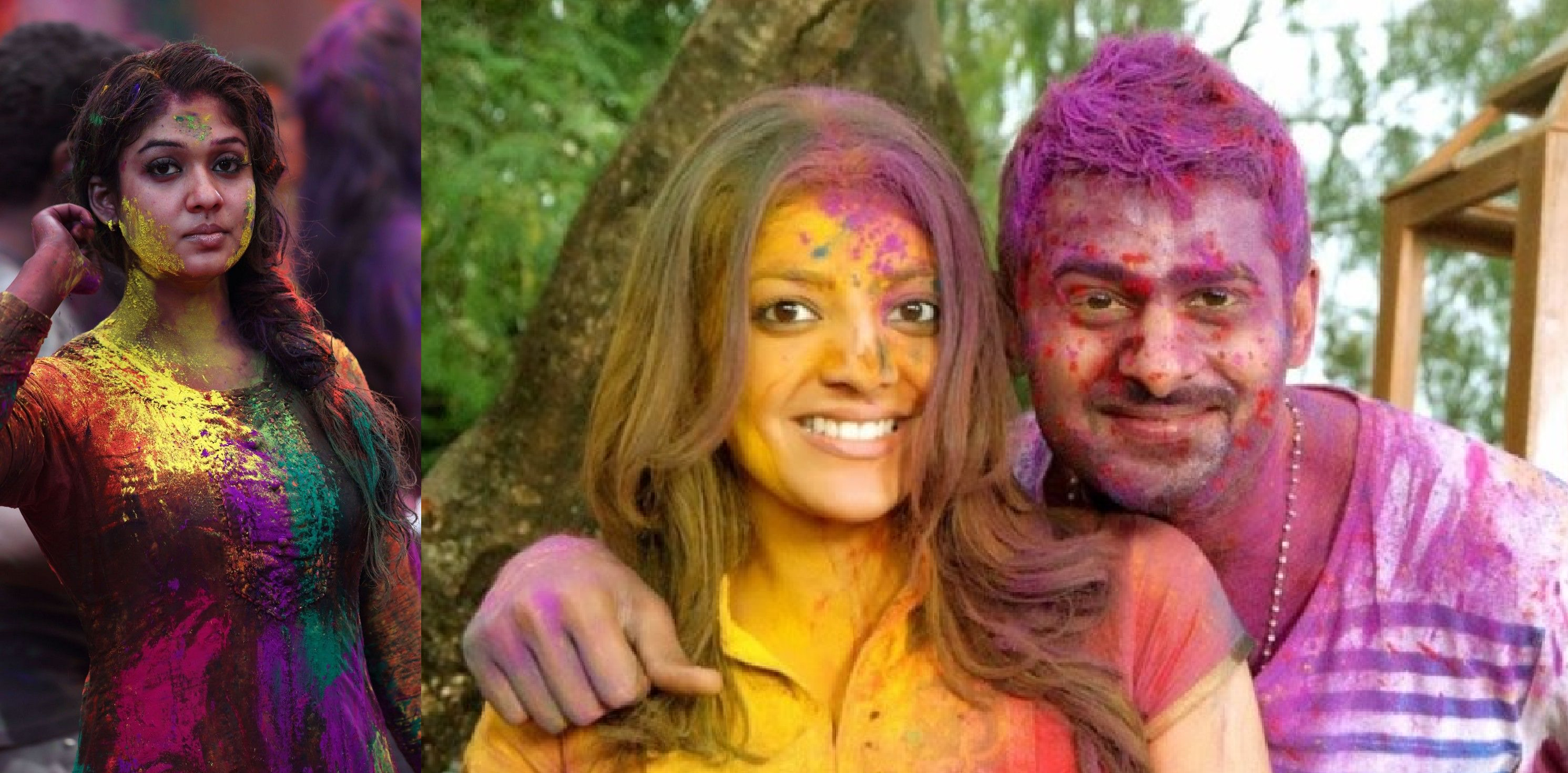 Shocking Throwback Pictures Of South Celebrities Celebrating Holi!