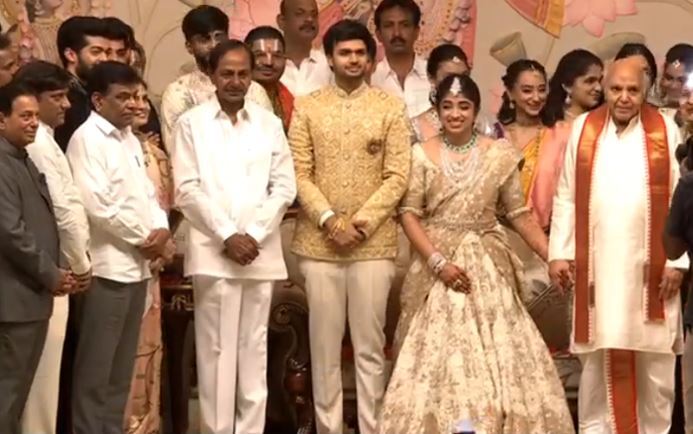 రామోజీ ఇంట్లో పెళ్లిసందడి.. పవన్, చిరు, రజనీతోపాటు ఎవరెవరూ హాజరయ్యారంటే