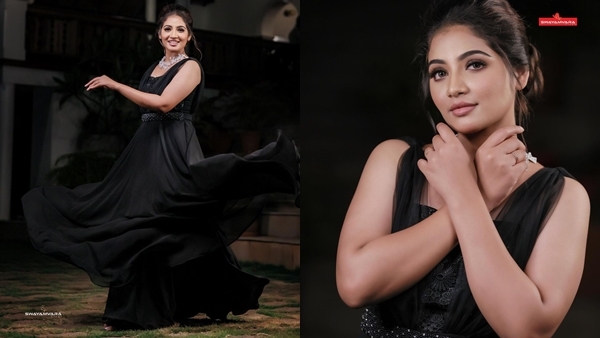 കറുപ്പഴകിൽ മിന്നി അൻഷിത അക്ബർഷാ, മനോഹര ചിത്രങ്ങൾ കാണാം