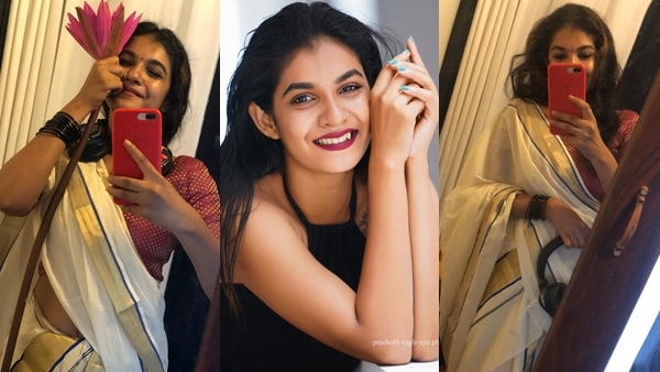 സാരിയിൽ ക്യൂട്ട് ആയി സിത്താര വിജയൻ, ചിത്രങ്ങൾ കാണാം