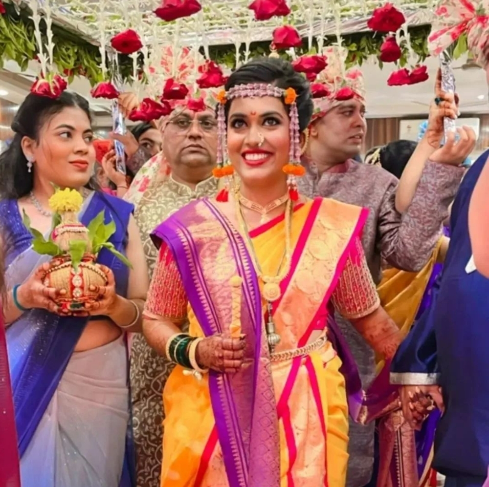 Indian Idol 12 Fame Sayli Kamble’s Dreamy Wedding Pictures Filmibeat