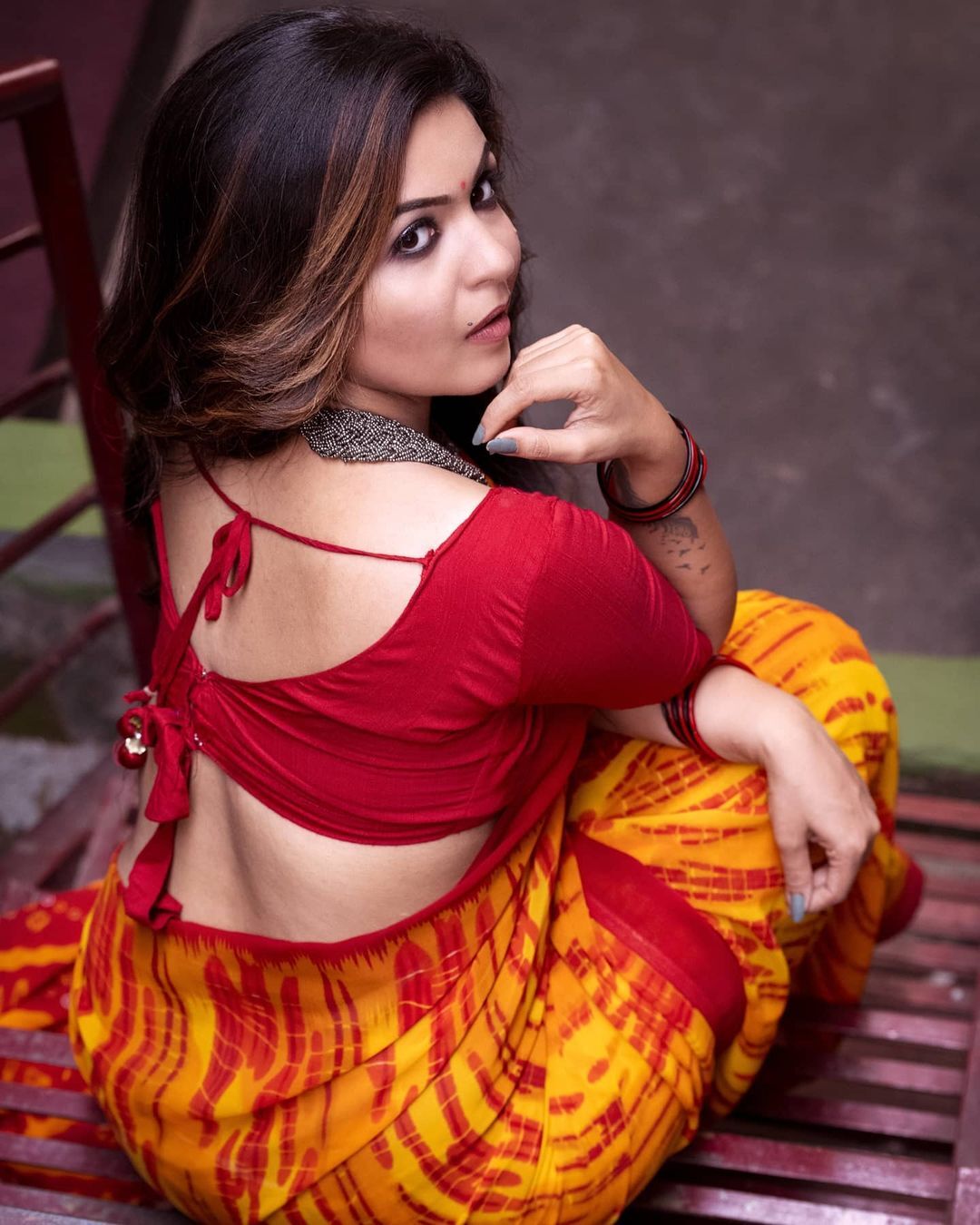 മനോഹരിയായി ബ്ലെസി കുര്യൻ, നടിയുടെ വേറിട്ട ചിത്രങ്ങളിതാ