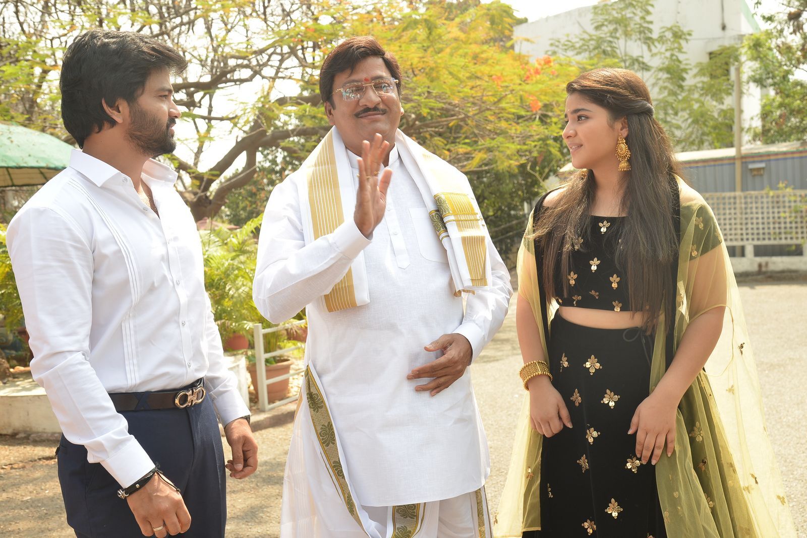 Organic Mama Hybrid Alludu Movie Opening