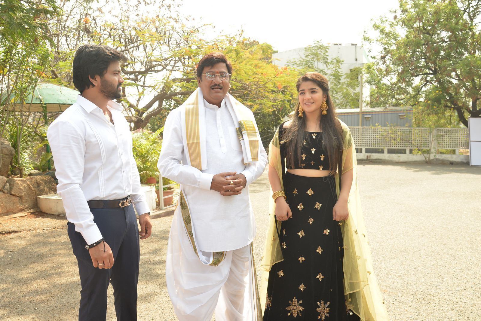 Organic Mama Hybrid Alludu Movie Opening
