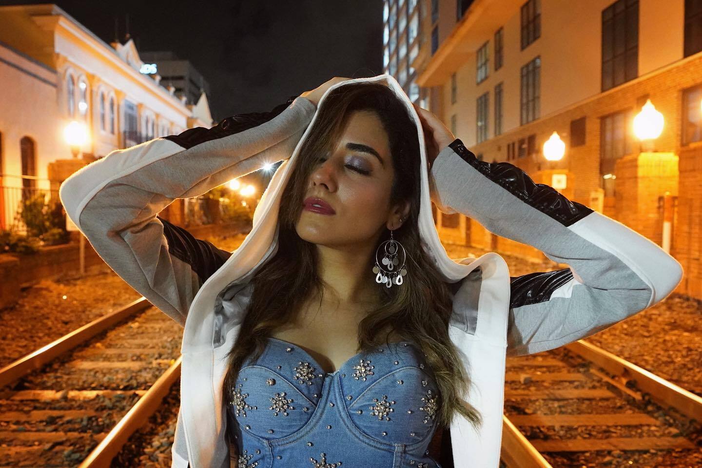 Singer Jonita Gandhi Family And  Unseen