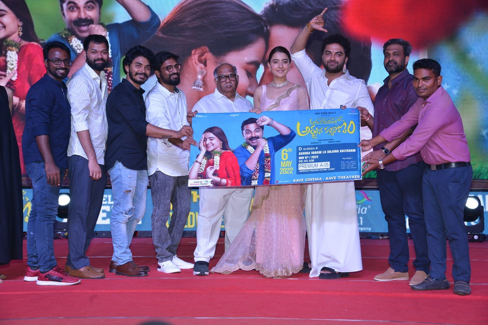 Ashoka Vanam Lo Arjuna Kalyanam Pre Release Event Stills