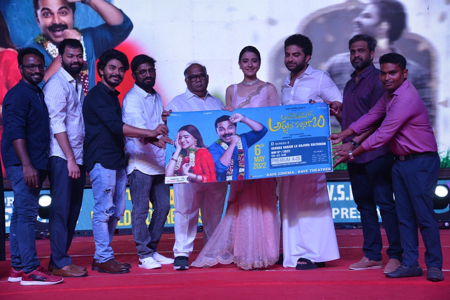 Ashoka Vanam Lo Arjuna Kalyanam Pre Release Event Stills Filmibeat