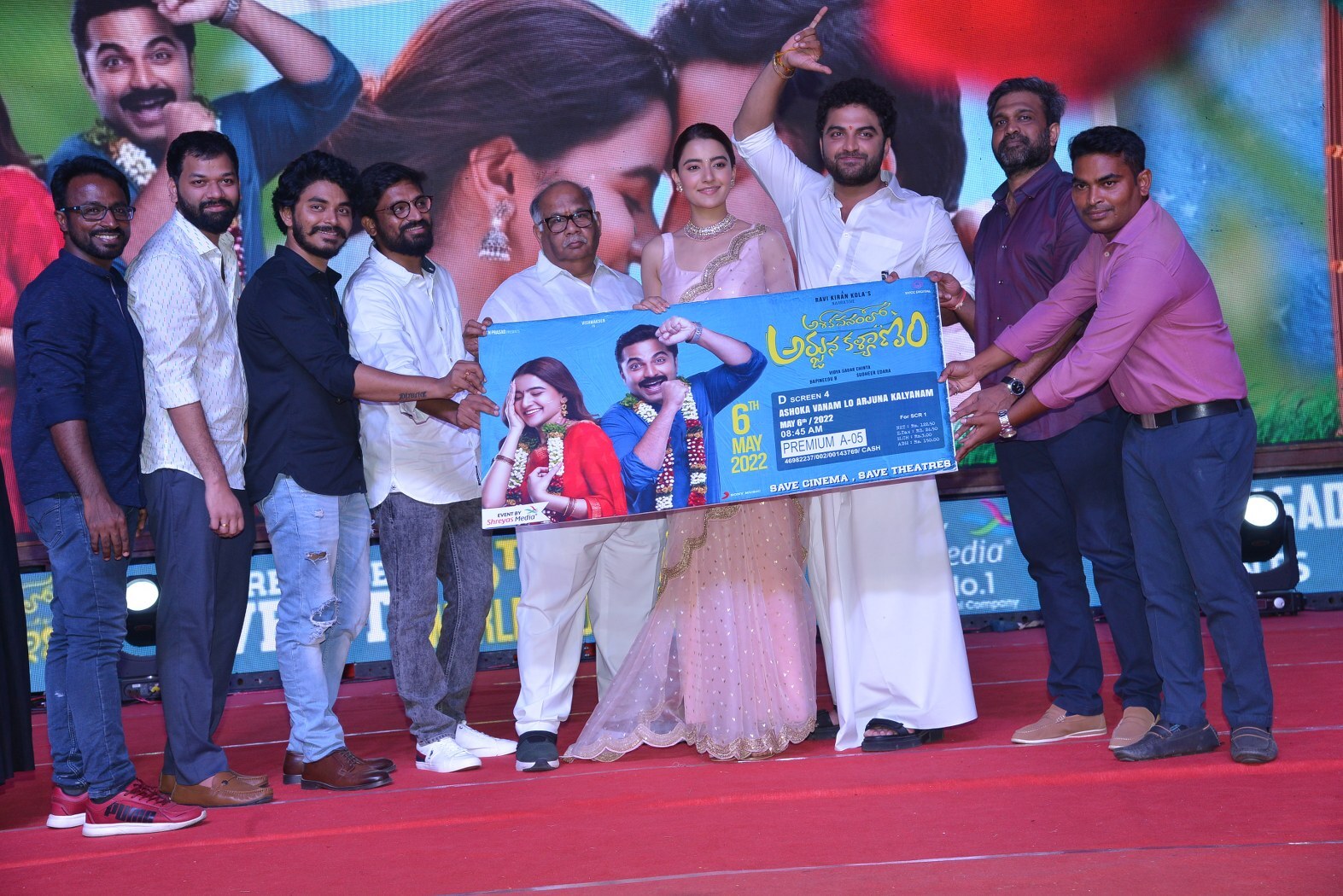 Ashoka Vanam Lo Arjuna Kalyanam Pre Release Event Stills