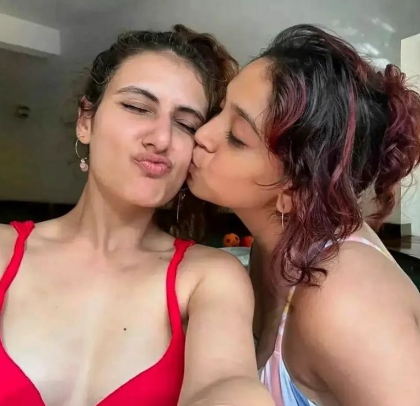 Ira Khan Kisses Fatima Sana Shaikh In Her New Birthday Party Pictures