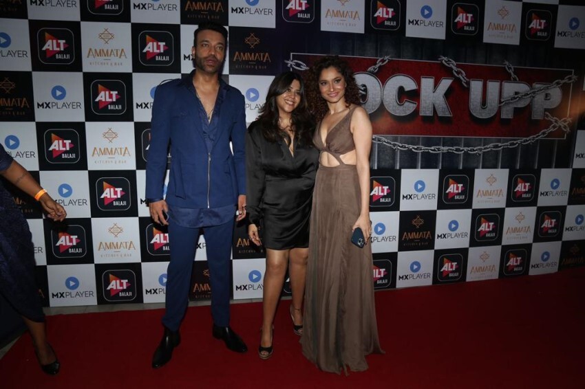 Munawar Faruqui, Kangana Ranaut, and others at Lock Upp Success Bash