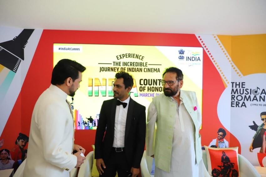 R Madhavan, Nawazuddin Siddiqui and Anurag Thakur and other celebs at Cannes 2022