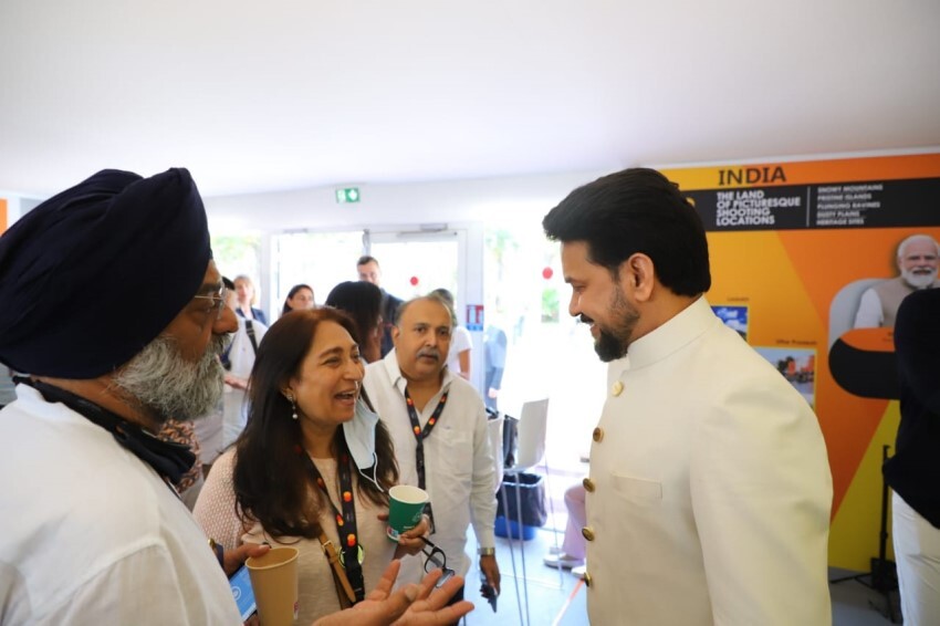 R Madhavan, Nawazuddin Siddiqui and Anurag Thakur and other celebs at Cannes 2022