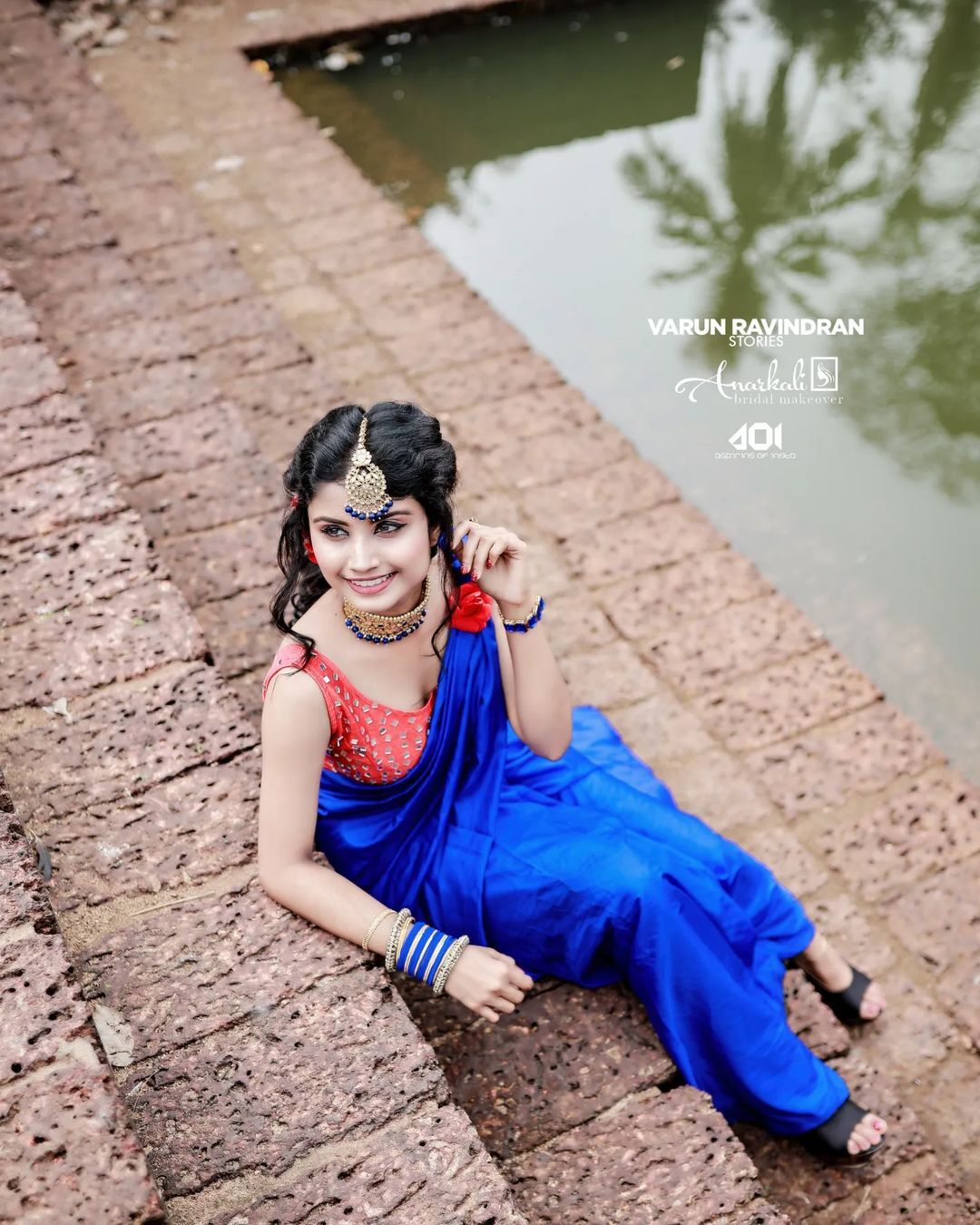 നീല സാരിയിൽ സുന്ദരിയായി കലാഭവൻ നന്ദന, ലേറ്റസ് ചിത്രങ്ങളിതാ