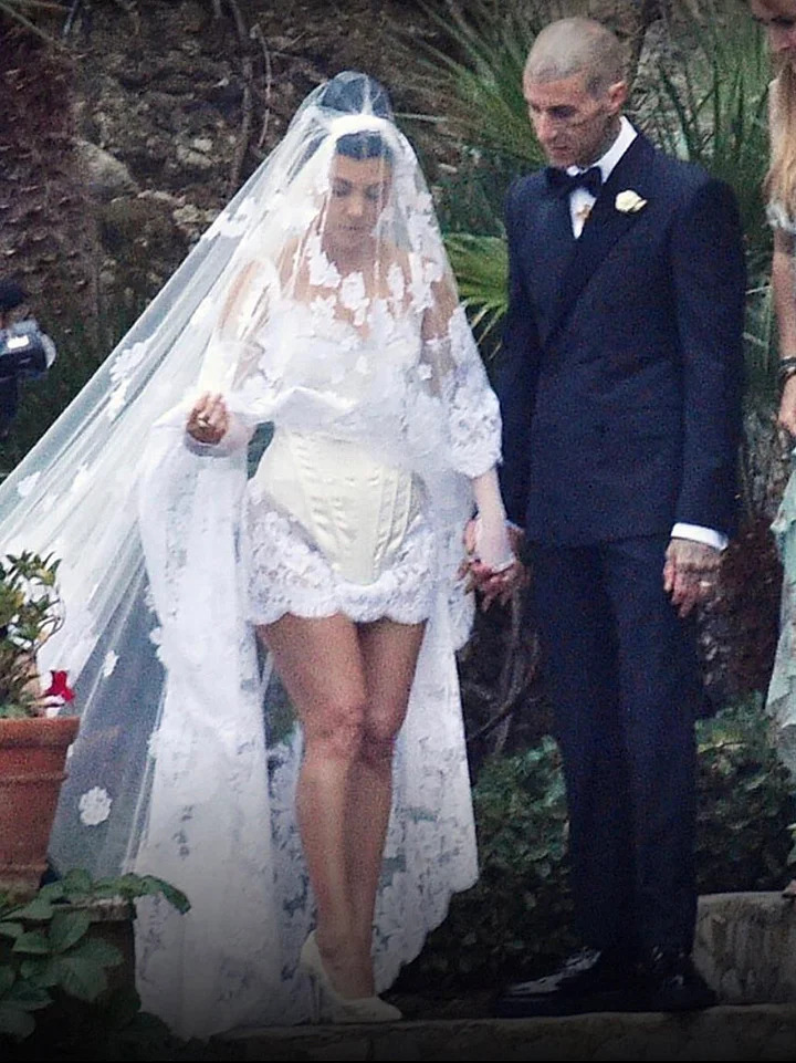 Watch Kourtney Kardashian, Travis Barker Tie The Knot In Lavish Italian Ceremony