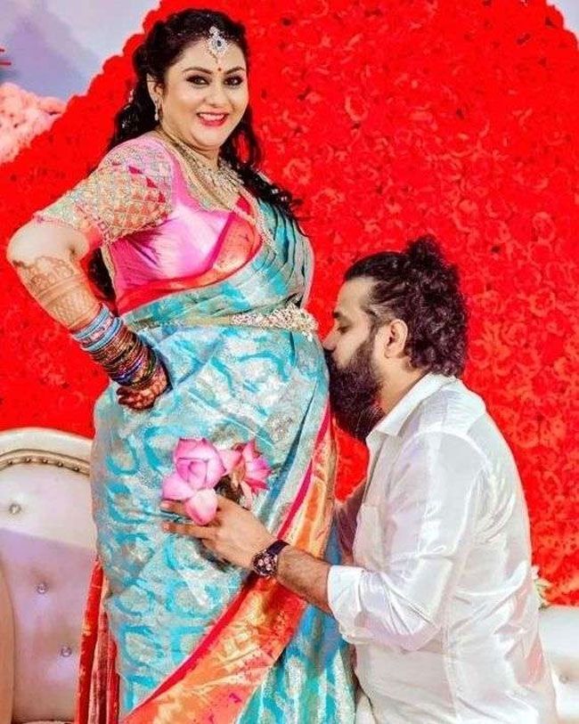 Actress Namitha Baby Shower Photos