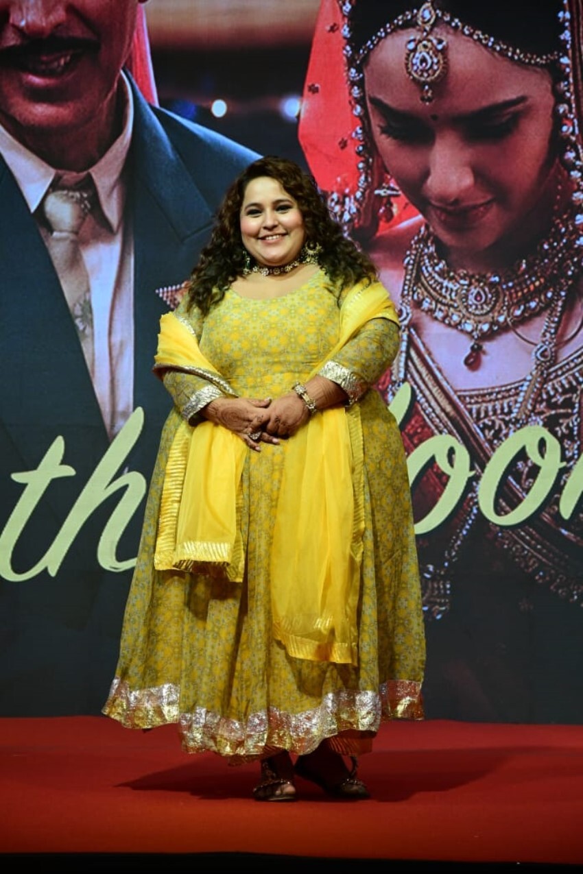 Akshay Kumar and cast at song launch of Raksha Bandhan