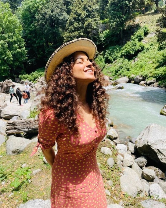 Kangana Ranaut Enjoying Her Holiday In North India