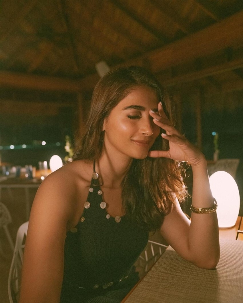 Pooja Hegde Enjoys Her Maldives Vacation