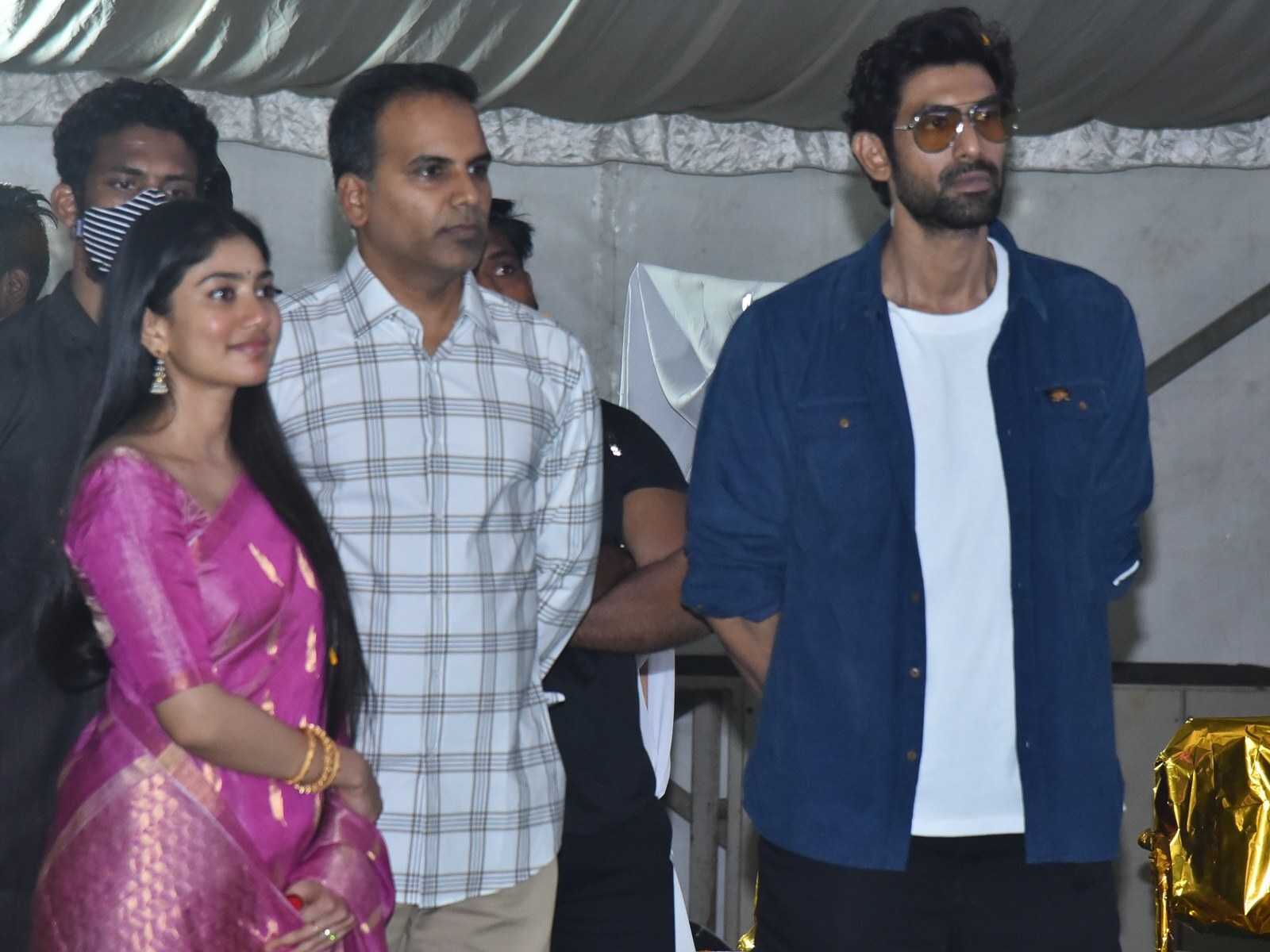 Sai Pallavi Rana Dagubbati (Virataparvam)  Team Visited Vignan College in Guntur