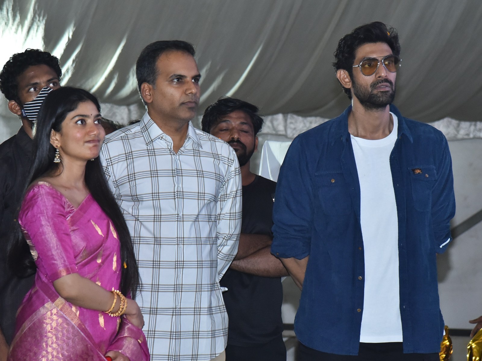 Sai Pallavi Rana Dagubbati (Virataparvam)  Team Visited Vignan College in Guntur