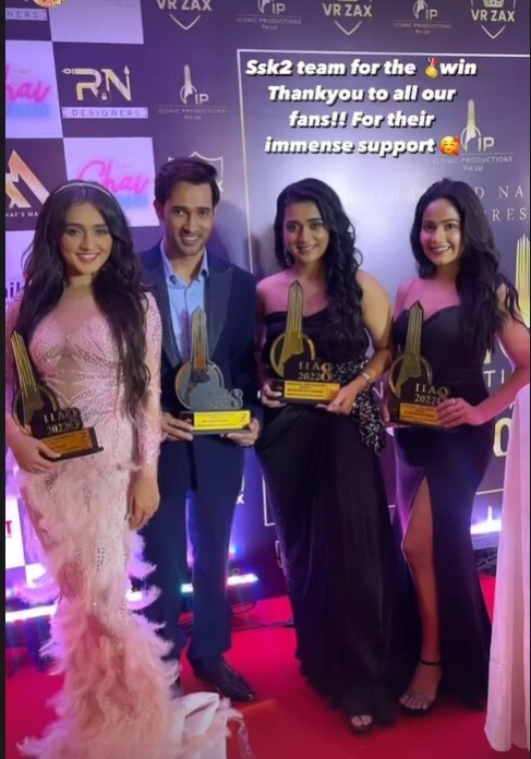 International Iconic Awards 2022 Winners List: Nakuul Mehta, Shaheer, Hiba, Harshad, Pranali, Rupali & Others Win Awards