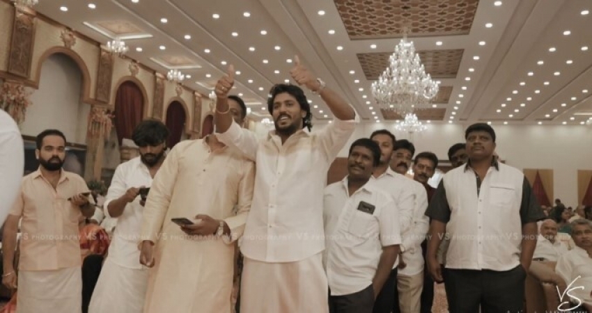 Ravichandran Son Manorajan And Sangeetha Marriage Photos