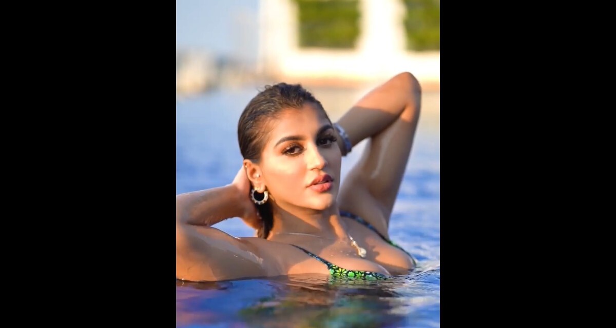 Yashika Anand Swim Suit Photo Goes Viral On Internet
