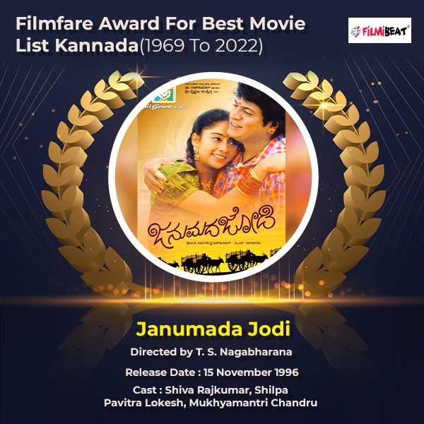Filmfare Award for The Best Kannada Movie List (1969 To 2022)