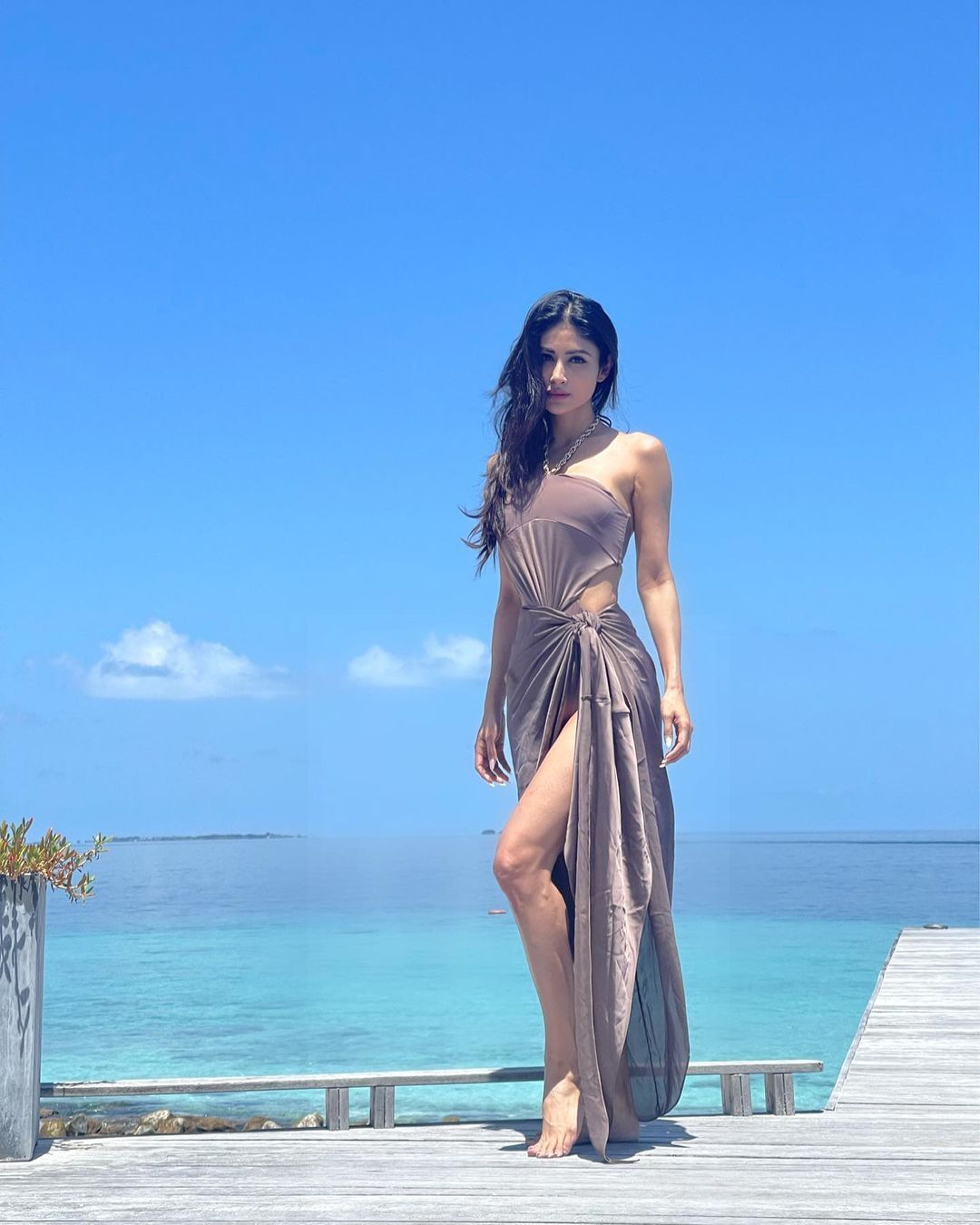 Mouni Roy Enjoys Vacation In Her Own Style