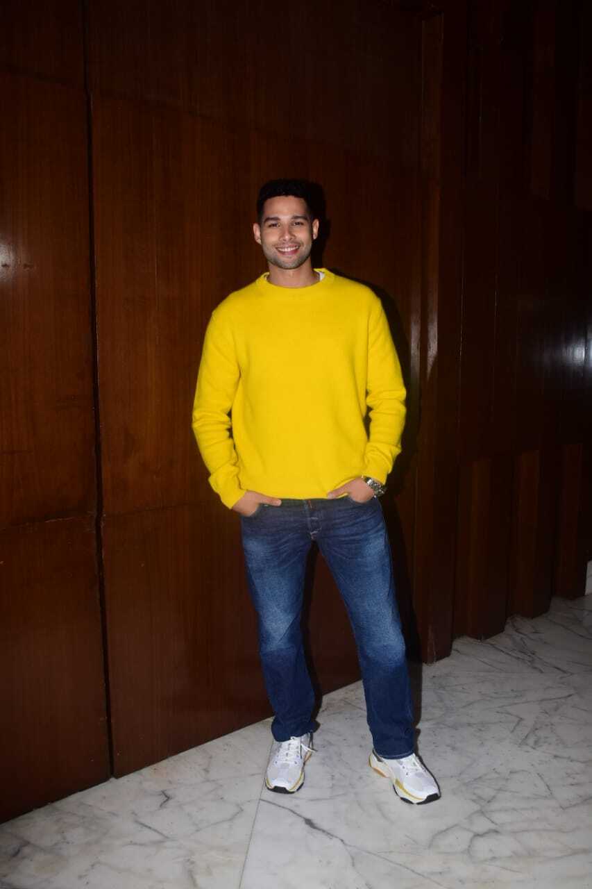 Katrina Kaif, Ishaan Khatter and Siddhanth Chaturvedi snapped promoting Phone Bhoot at JW Marriott Juhu