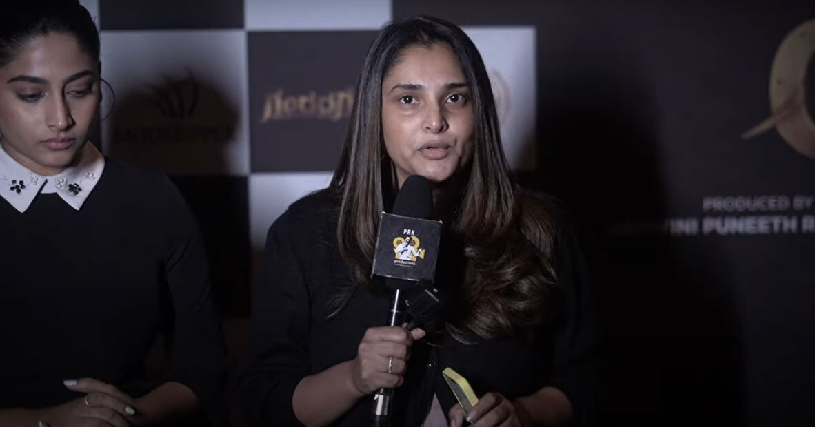 Ramya, Sri Murali, Shivaraj Kumar and other celebrities attend Gandhada Gudi Celebrity Premiere Show