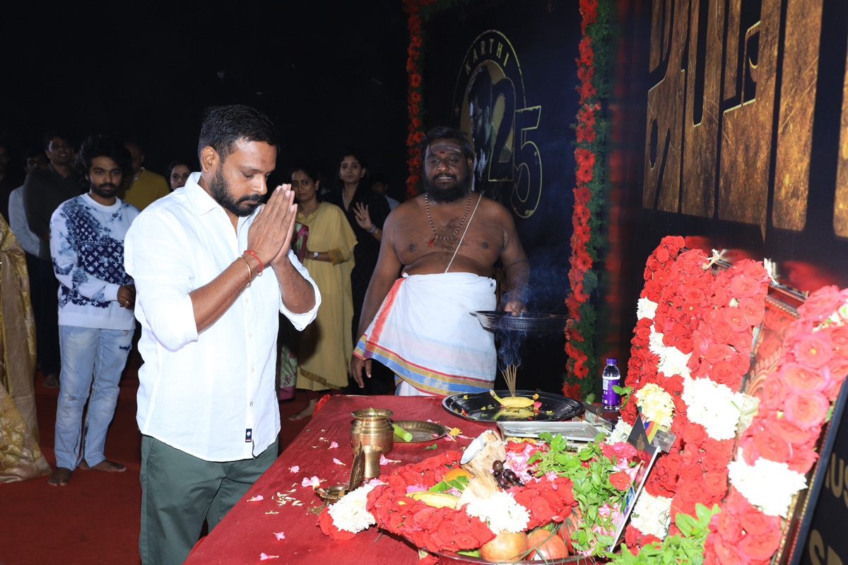 Karthi's new Movie Japan Opening Photos