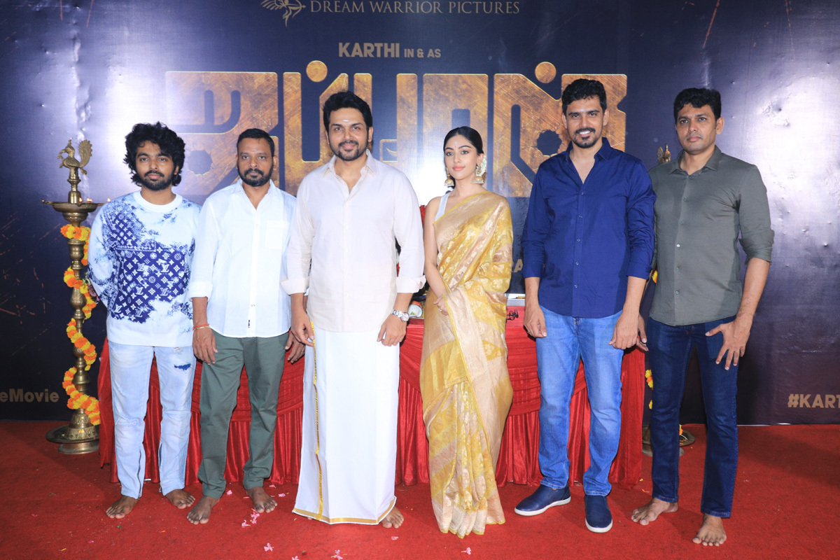 Karthi's new Movie Japan Opening Photos