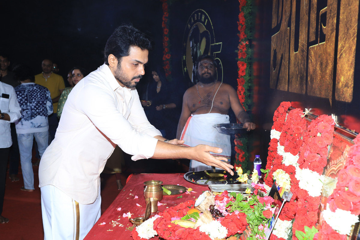 Karthi's new Movie Japan Opening Photos
