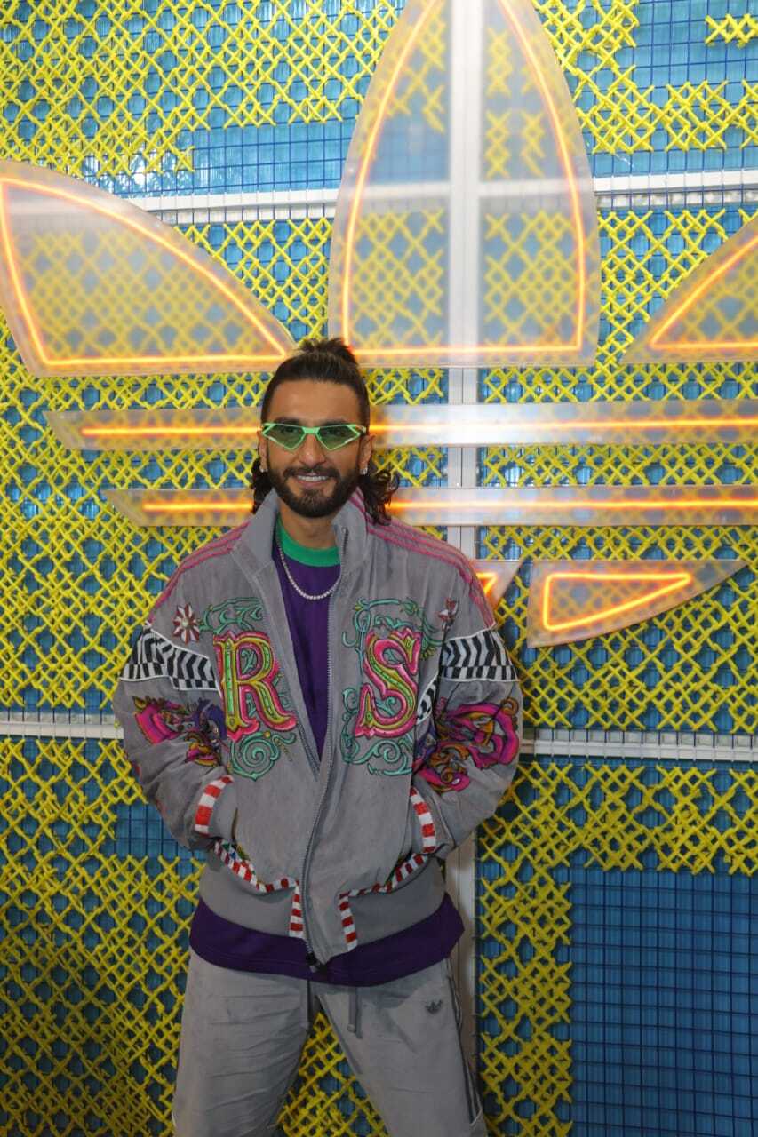 Ranveer Singh snapped at a store launch even in New Delhi