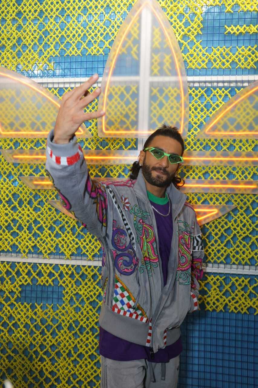 Ranveer Singh snapped at a store launch even in New Delhi
