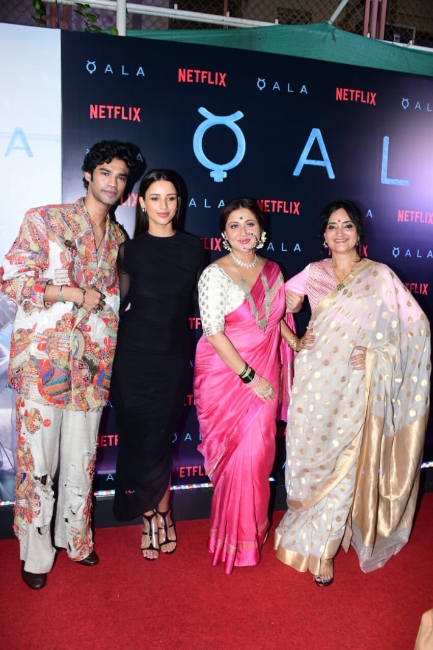 Babil Khan, Tripti Dimri, Sanya Malhotra and other celebs at Qala Screening