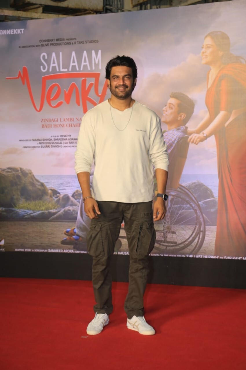 Salaam Venky's Premiere Goes Star-Studded; Sees Kajol, Aamir Khan, Revathi, Tanisha Mukherji In Attendance