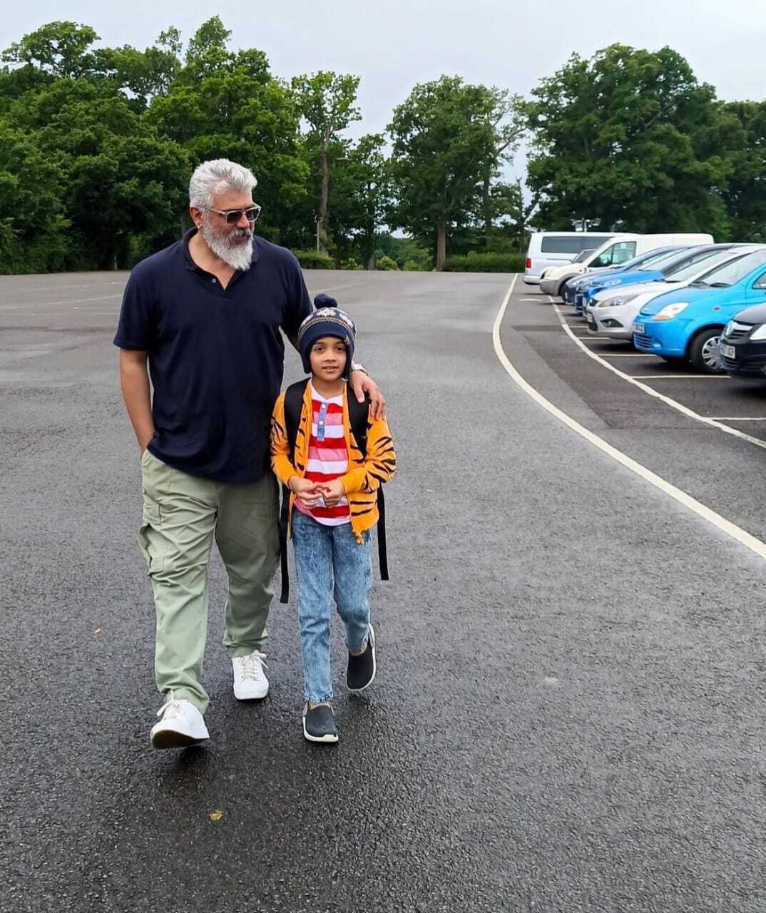 Actor Thala Ajith Family Photos