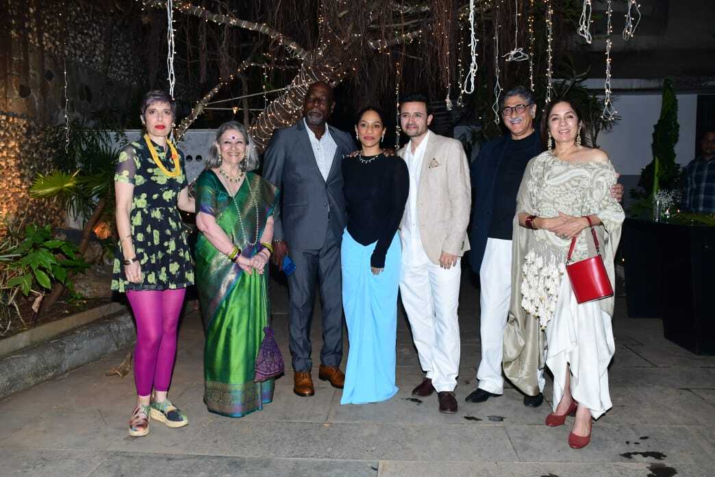 Celebs at Newly weds Masaba Gupta and Satyadeep Mishra wedding party