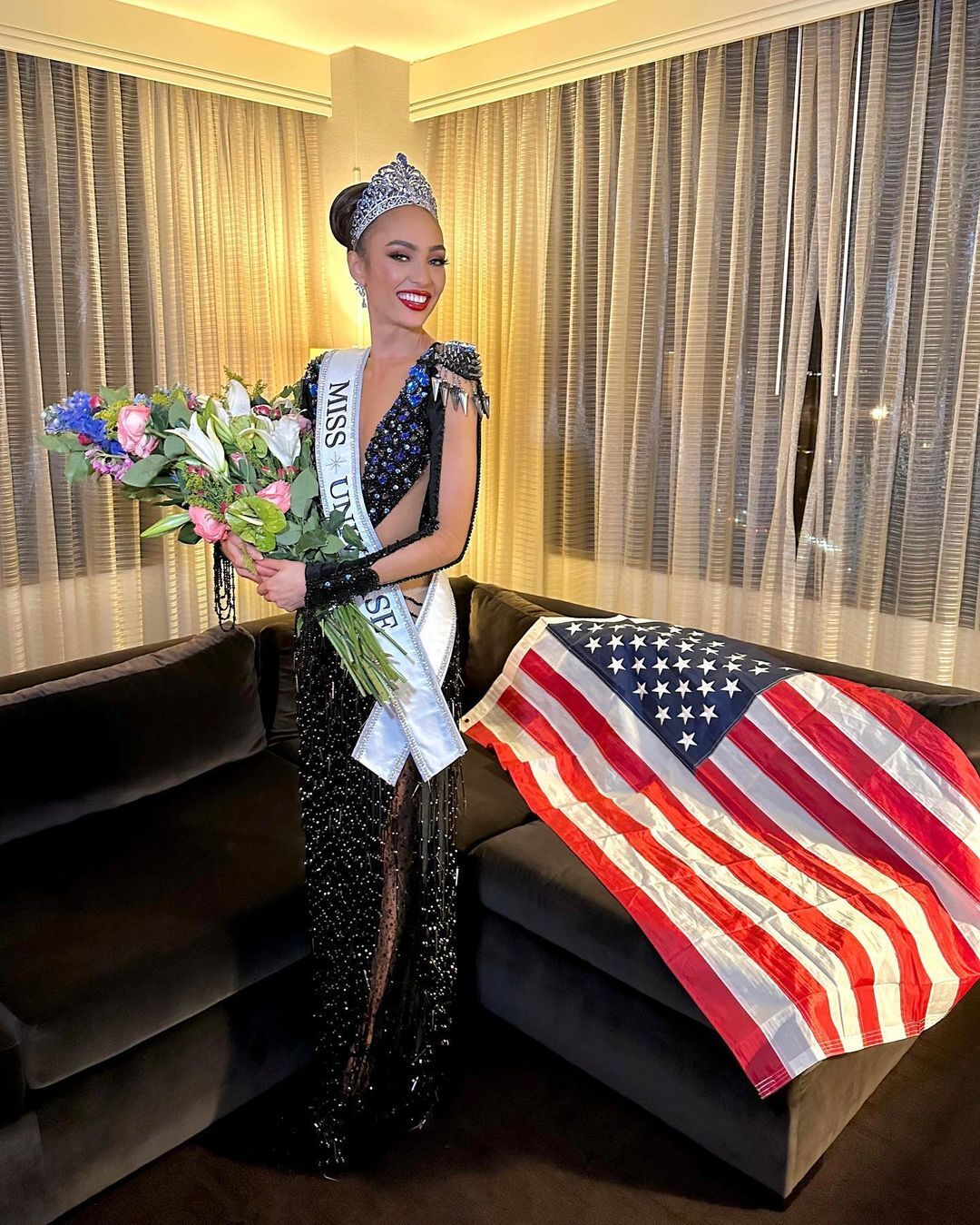 Miss USA R'Bonney Gabriel Wins Miss Universe 2023; See Photos