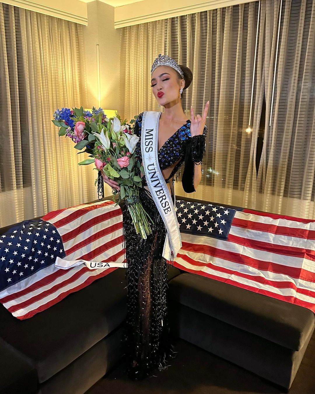 Miss USA R'Bonney Gabriel Wins Miss Universe 2023; See Photos