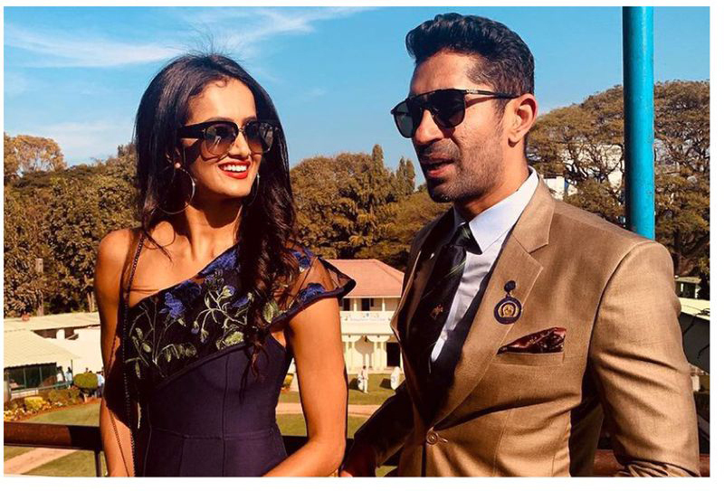 Vajrakaya Fame Shubra Aiyappa and Businessman Vishal Shivappa Wedding Photos