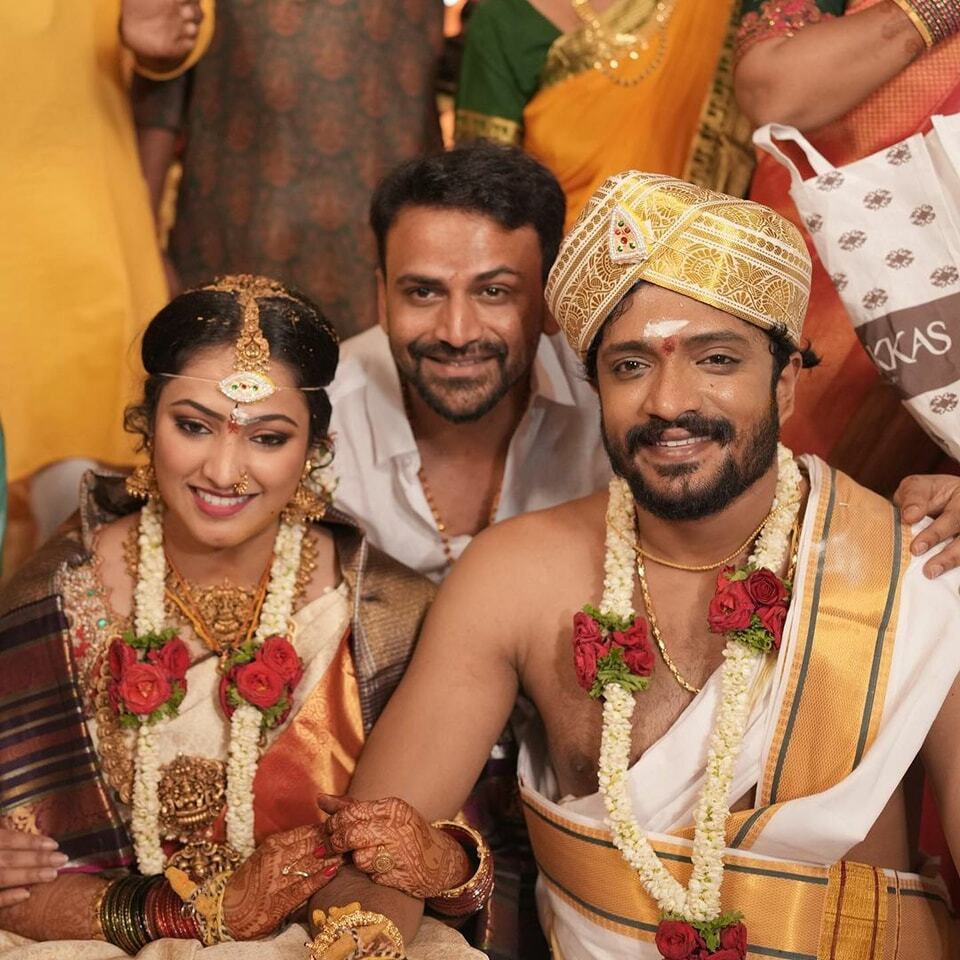 Vasishta N Simha And Haripriya Begins New Life Journey: See Marriage Photos