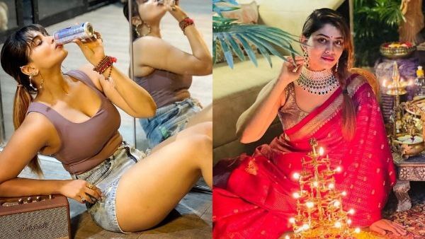 ಸೀರೆಗೂ ಸೈ ಹಾಟ್ ಡ್ರೆಸ್‌ಗೂ ಜೈ ವಿಕ್ರಮ್ ಬೆಡಗಿ ಶಿವಾನಿ ನಾರಾಯಣನ್ 