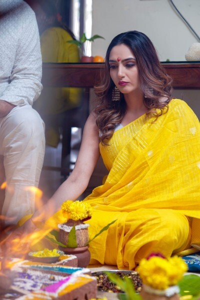 Ragini Dwivedi: ಮಹಾಶಿವರಾತ್ರಿಯಲ್ಲಿ ಕುಟುಂಬದೊಂದಿಗೆ ಹೋಮ ಮಾಡಿಸಿದ ರಾಗಿಣಿ