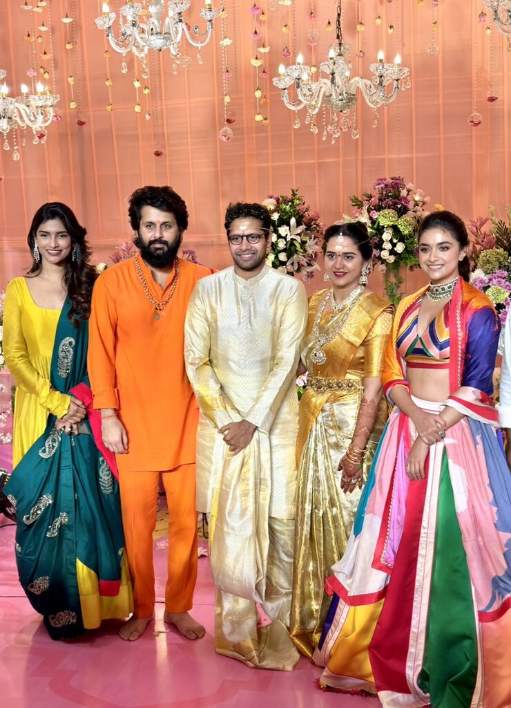 Venky Atluri weds Pooja.. వెంకీ అట్లూరి పెళ్లిలో మెరిసిన కీర్తీ సురేష్.. ఇంకా ఎవరెవరు వచ్చారంటే? 