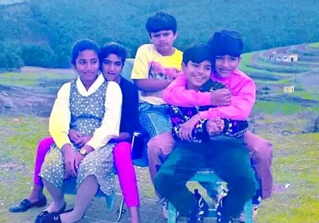 Ram Charan Teja Childhood Memories; Viral Photos